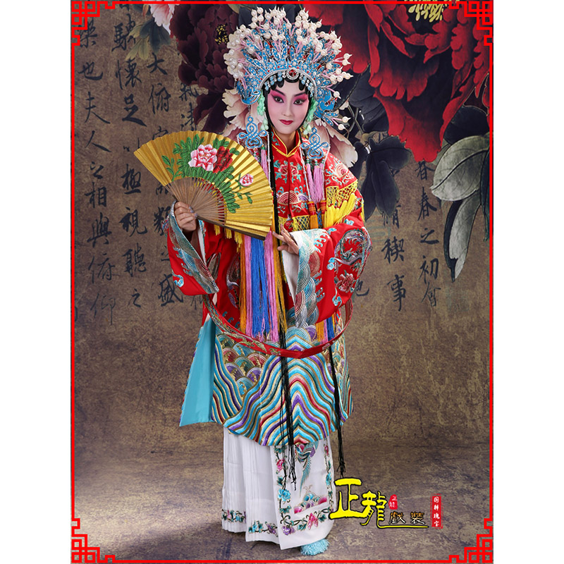 襄垣凤袍杨贵妃贵妃醉酒 软绉团凤女蟒