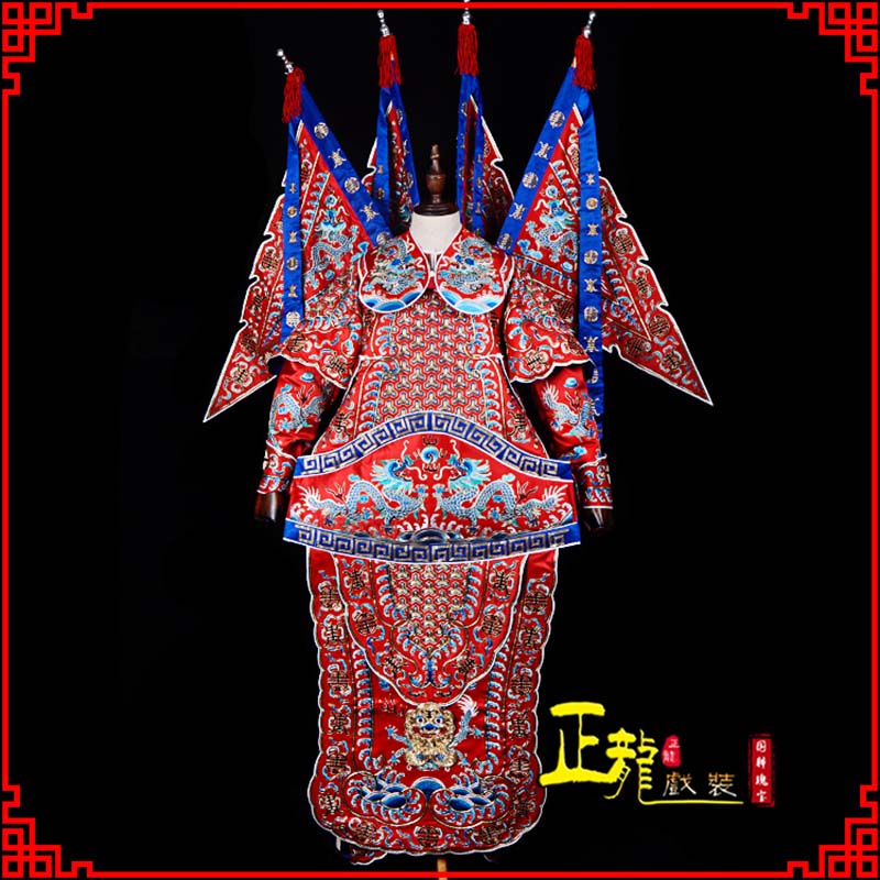 襄垣武生戏服戏曲武将靠